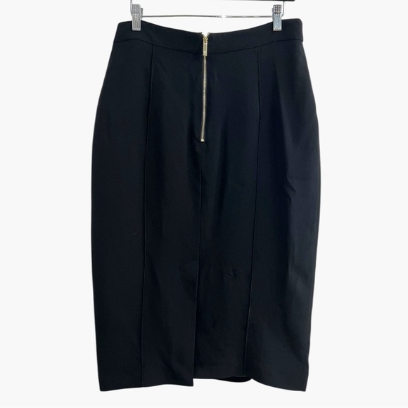 NEW Ted Baker London RAEES High waisted Classic Black midi Pencil Skirt sz 4 - Picture 6 of 8